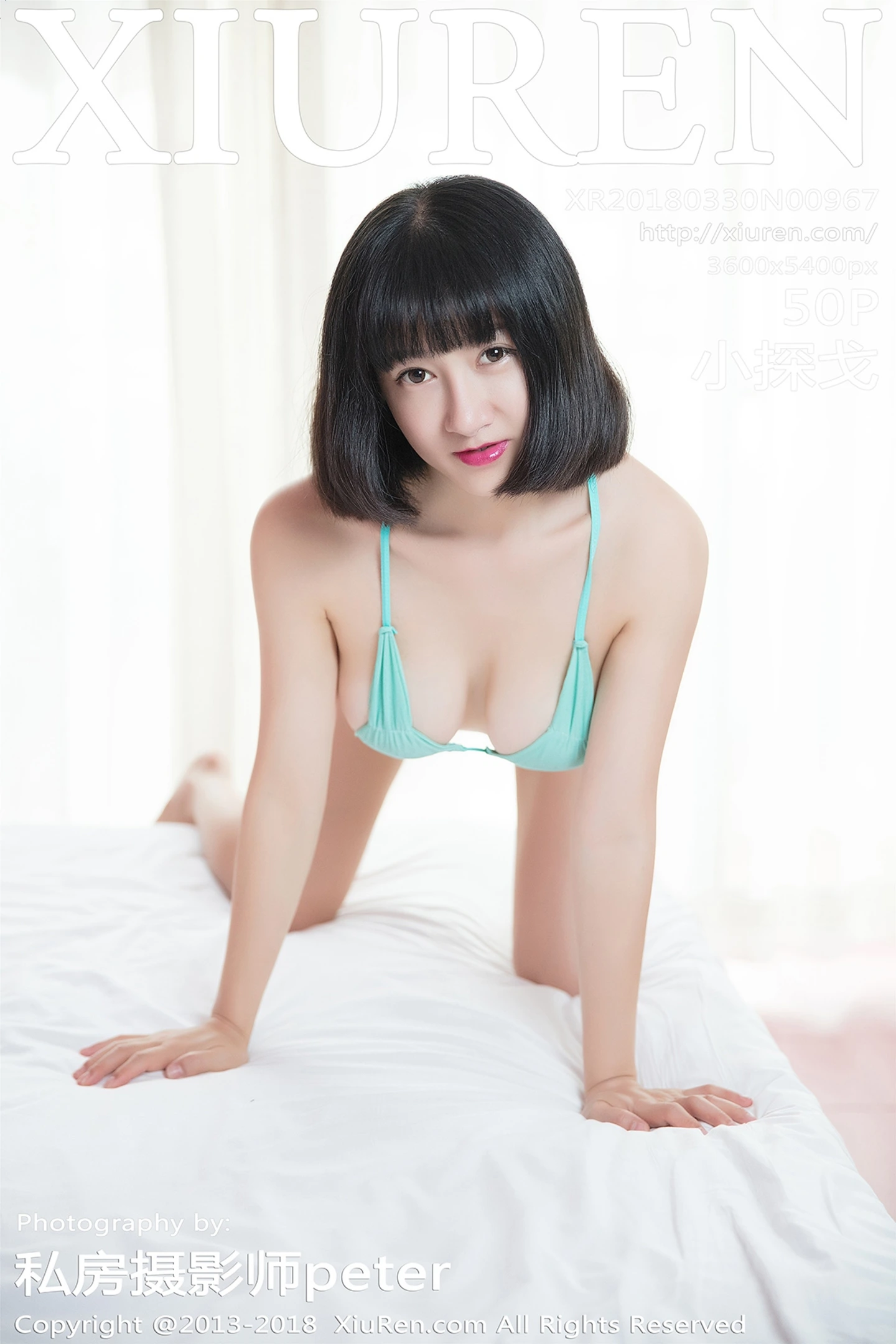 [XiuRen秀人网]No.967_嫩模小探戈三点式比基尼+私房内衣秀完美身材撩人诱惑写真50P-秀人网 - XiuRen.Space